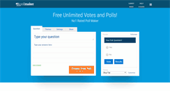 Desktop Screenshot of poll-maker.com